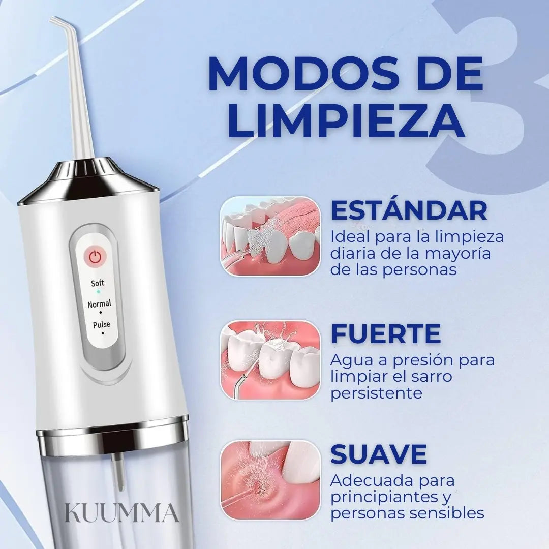 AquaSmile™ | Elimina los malos olores de tu boca (4 Boquillas Gratis)